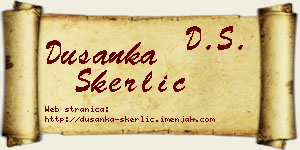Dušanka Skerlić vizit kartica